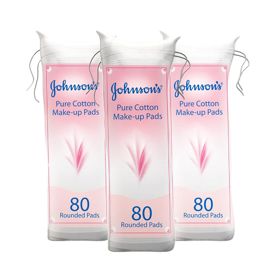 عرض جونسون قطن طبقات 80 قطعة ×3 | صيدلية.كوم.