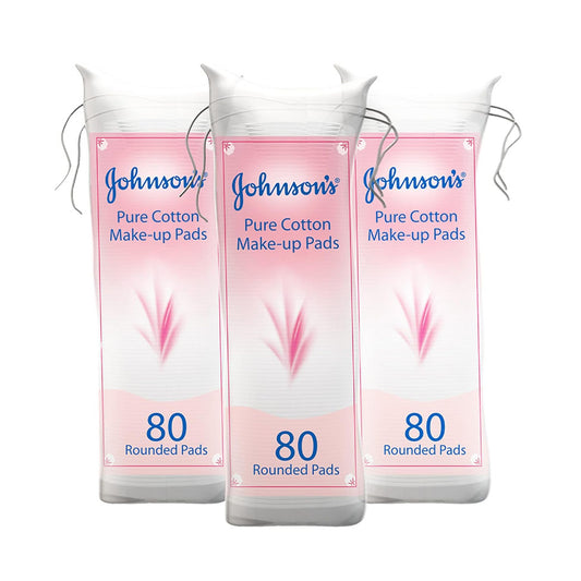 عرض جونسون قطن طبقات 80 قطعة ×3 | صيدلية.كوم.
