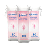 عرض جونسون قطن طبقات 80 قطعة ×3 | صيدلية.كوم.