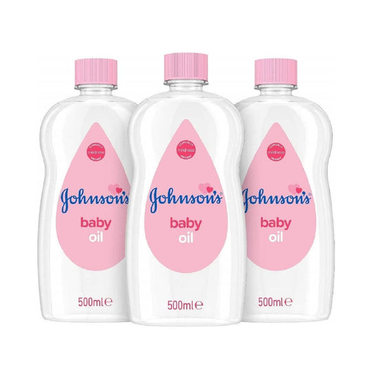عرض جونسون زيت أطفال 500 مل ×3 | صيدلية.كوم.