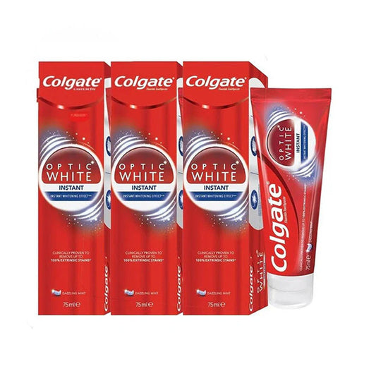 عرض كولجيت معجون اسنان أوبتك ويت انستانت 75 مل×3 | صيدلية.كوم.
