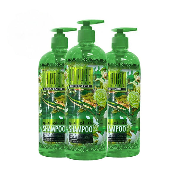 عرض لاروز شامبو العناية اليومية ترطيب عميق للشعر جرين ايرث 760 مل ×3 |  صيدلية.كوم.