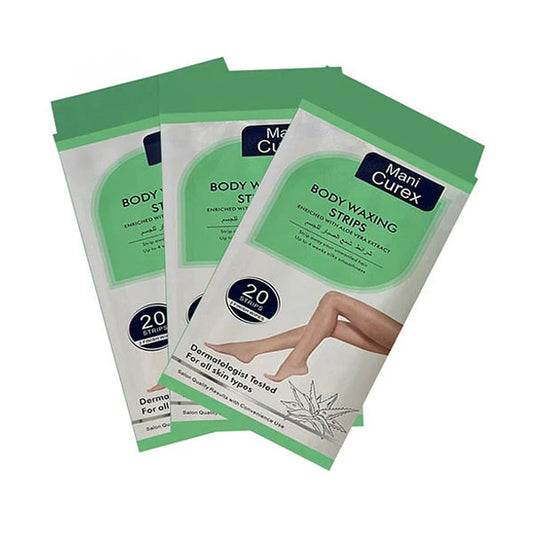 عرض ماني كوريكس شرائح شمع لإزالة الشعر بخلاصة الصبار 20 شريحة ×3 |  صيدلية.كوم.
