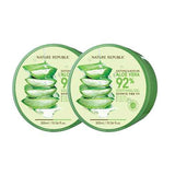 عرض ناتشر ريبابلك جلّ ترطيب الوجه ألوفيرا 92% 300 مل *2 | صيدلية.كوم.