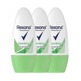 عرض ريكسونا رول مزيل للعرق للسيدات بامبو 50 مل ×3.