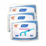 عرض تي سي خلال وخيط اسنان لإزالة بقايا الأسنان 30 عود - 3 علب.