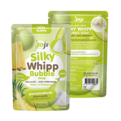 Joji Secret Young Silky Web Bubble Anti Cellulite Soap Bar with Melon and Pineapple 100g