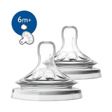 أفنت ناتشورال حلمات للوجبات السميكة x2