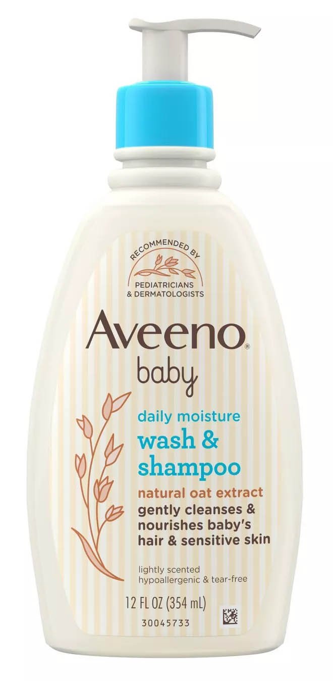 أفينو شامبو وغسول للأطفال للترطيب اليومي بعطر خفيف 354مل.