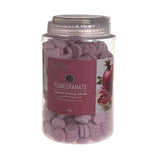 اقراص استرخاء القدمين بالرمان.