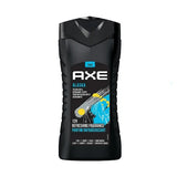 اكس ابولو غسول الجسم والوجه والشعر 3 في 1 للرجال رائحة هواء المحيط والبرغموت يدوم طويلا 250 مل.