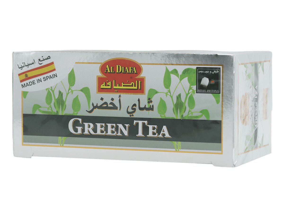 الضيافة أكياس أعشاب الشاي الأخضر - 25 قطعة - Sidalih.com || صيدلية.كوم