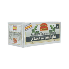الضيافة أكياس أعشاب الشاي الأخضر مع النعناع