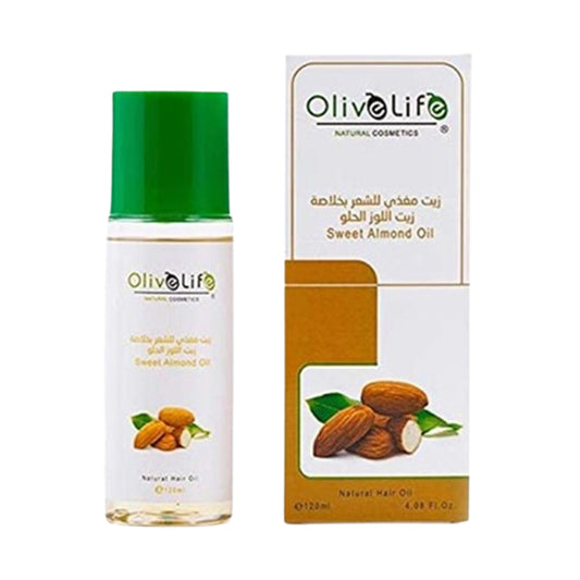 اوليف لايف زيت اللوز الحلو لتغذية الشعر