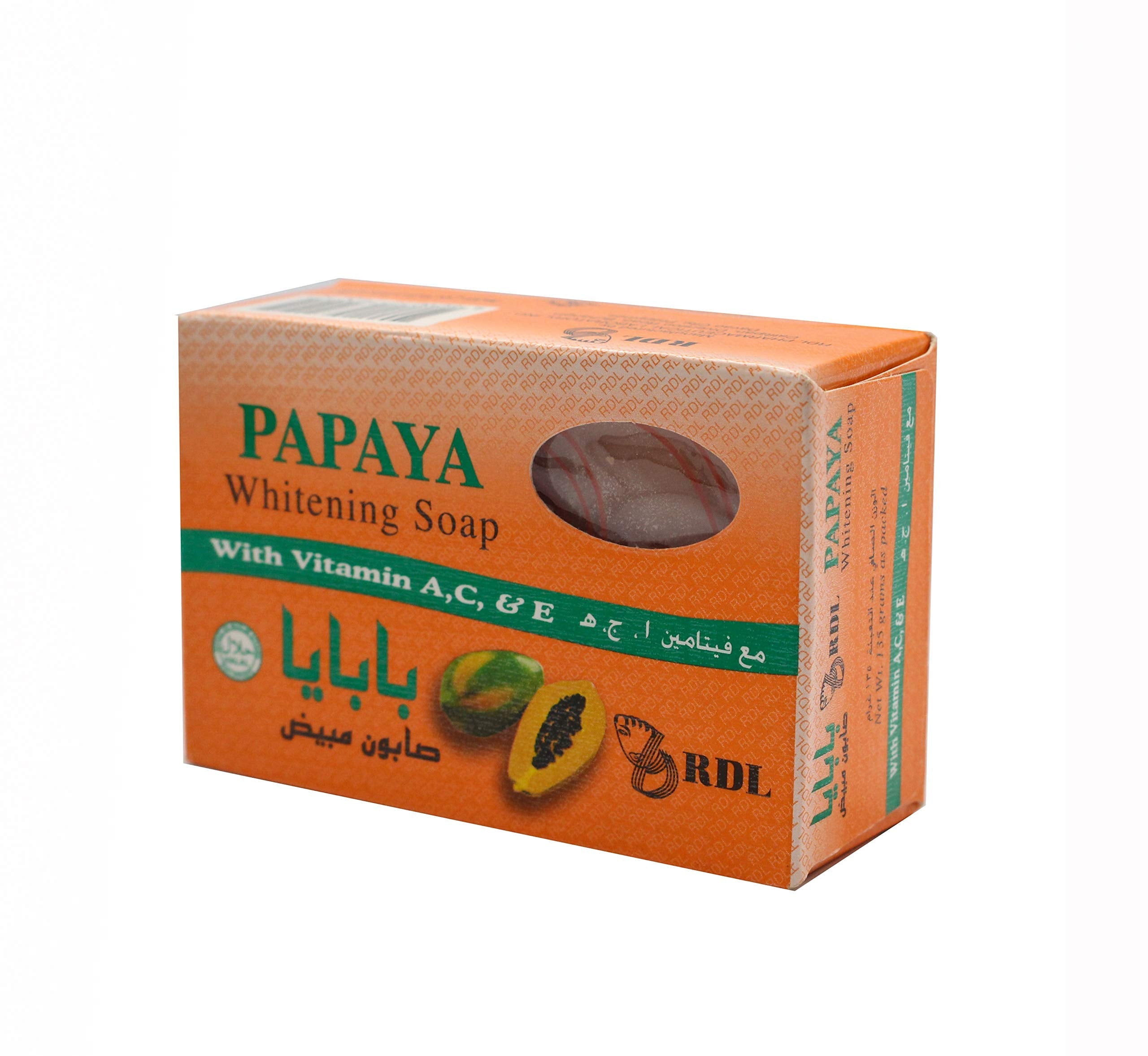 RDL صابون مبيض للوجه بابايا