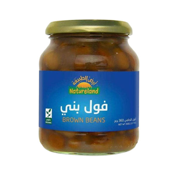 أرض الطبيعة فول بني عضوي