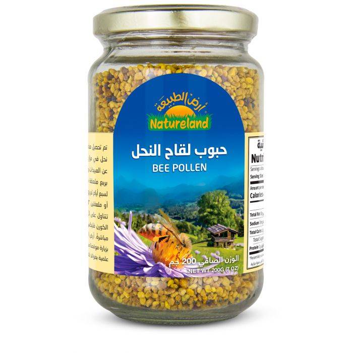 أرض الطبيعة حبوب لقاح النحل 200 جم - Sidalih.com || صيدلية.كوم