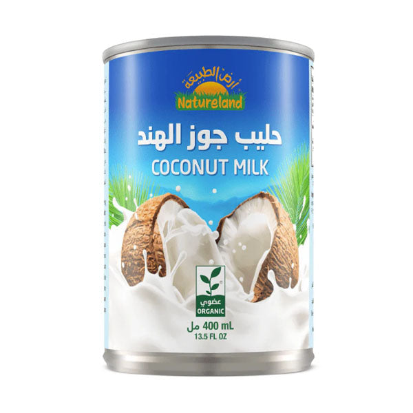 أرض الطبيعة حليب جوز الهند