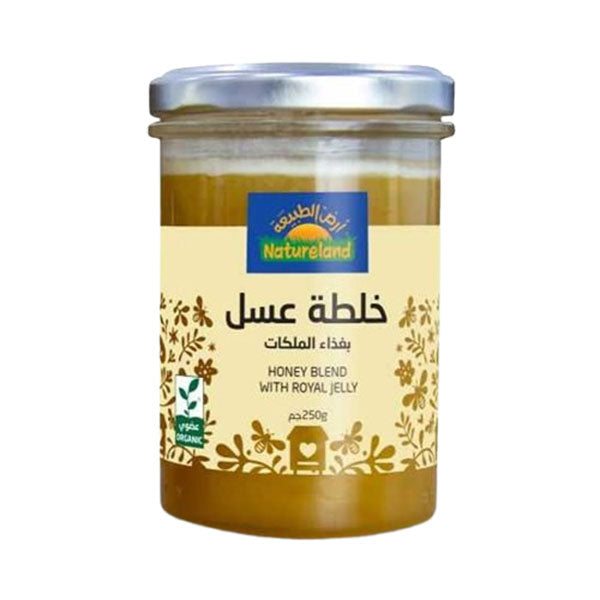 أرض الطبيعة خلطة عسل بغذاء الملكات