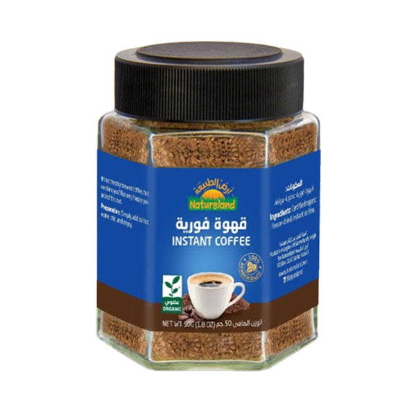 أرض الطبيعة قهوة فورية