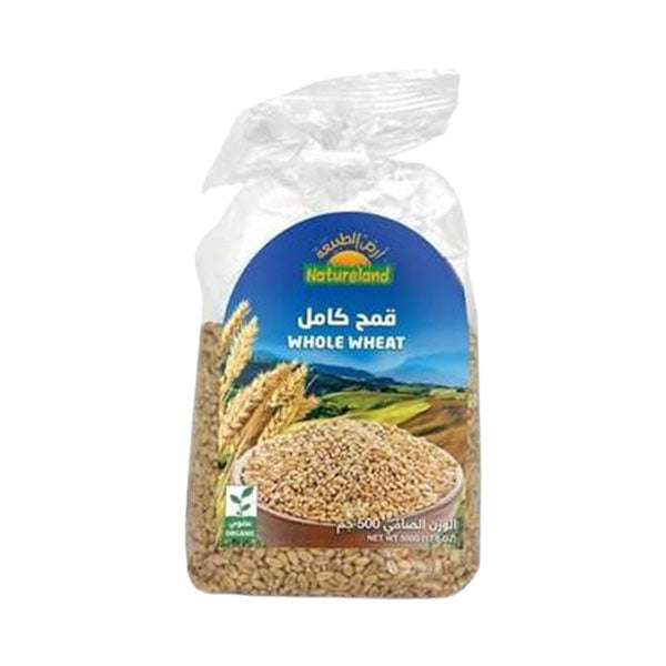 أرض الطبيعة قمح كامل