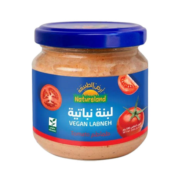 ارض الطبيعة لبنة نباتية بالطماطم