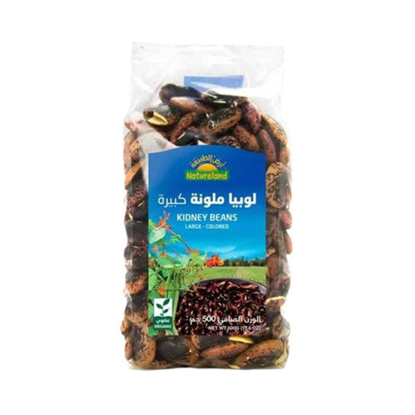 أرض الطبيعة لوبيا ملونة كبيرة