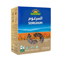 أرض الطبيعة معكرونة السرغوم أكواع