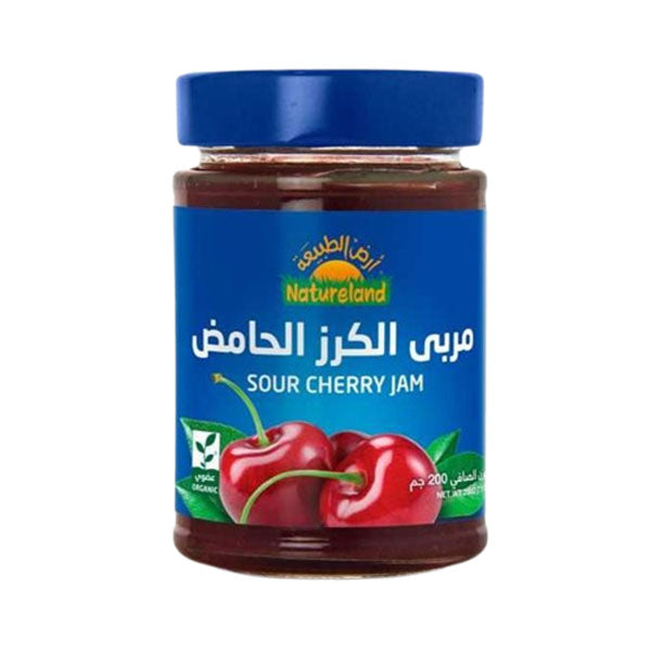 أرض الطبيعة مربى الكرز الحامض