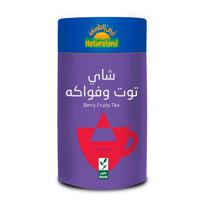 ارض الطبيعة شاي بالتوت والفواكه 30 جم - Sidalih.com || صيدلية.كوم