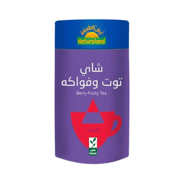 أرض الطبيعة شاي بالتوت والفواكه