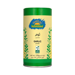أرض الطبيعة ثوم مطحون عضوي