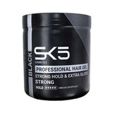 SK5 جل الشعر الاسود لثبات قوي ولمعان جذاب