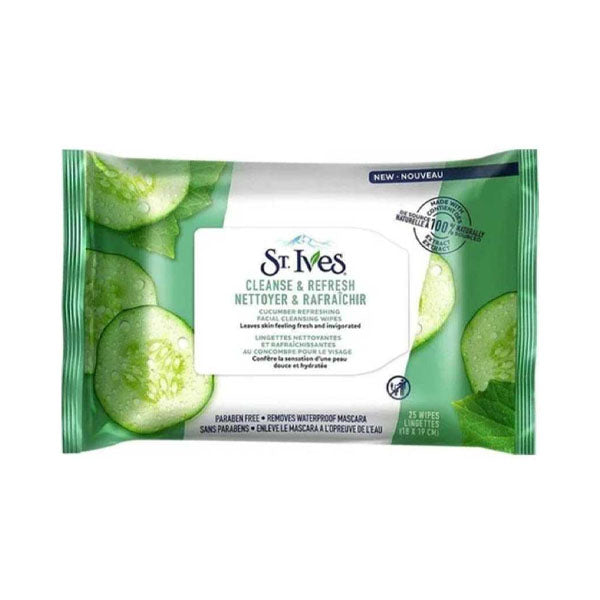 استيفز مناديل مزيلة للمكياج بالخيار