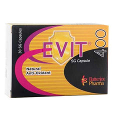 أي فيت فيتامين ه 400 مجم مضاد للأكسدة 30 كبسولة.