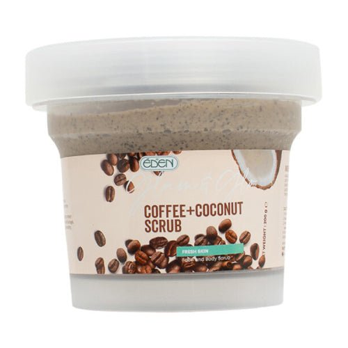 ايدن سكراب الوجه و الجسم بالقهوة وجوز هند 200 جم |  صيدلية.كوم.
