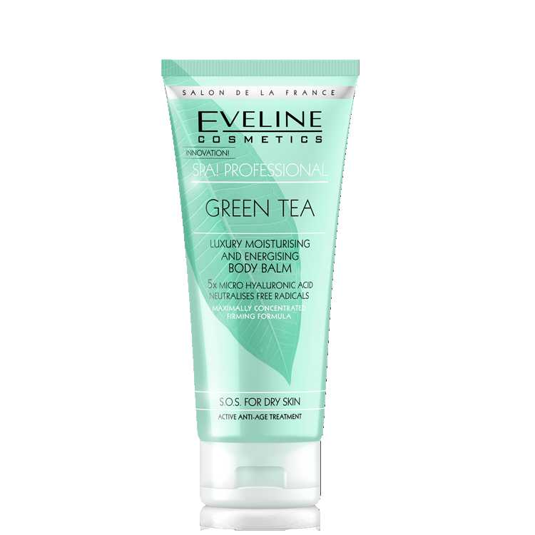 Eveline Luxurious Moisturizing and Energizing Body Balm with Green Tea ...