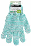 ايكو تولز قفازات تقشير أزرق.