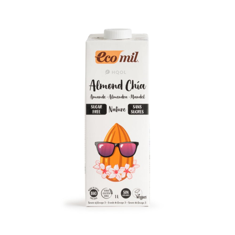 ايكو ميل حليب اللوز مع الشيا خالي من السكر 1 لتر | صيدلية.كوم.
