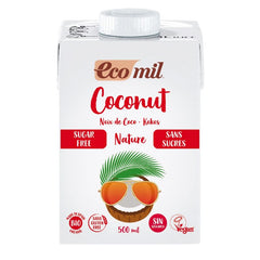 ايكو ميل حليب جوز الهند خالي من السكر