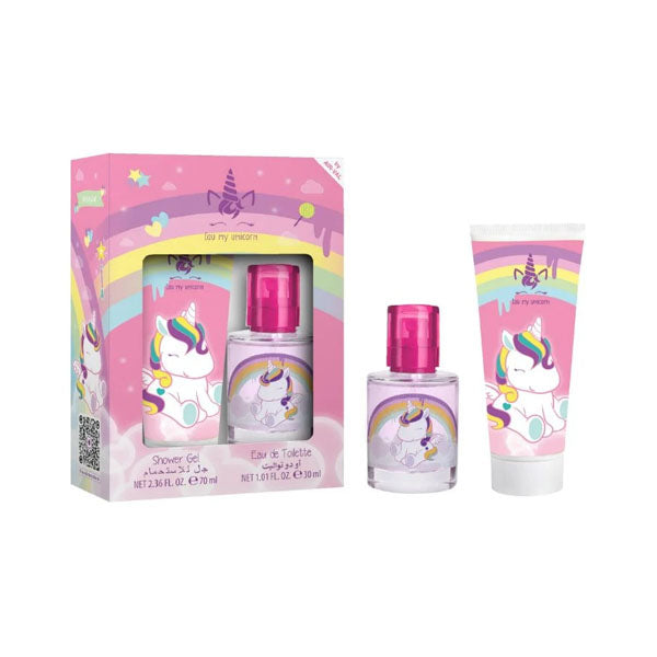 ايو ماي يونكورن طقم اطفال تواليت + جل استحمام