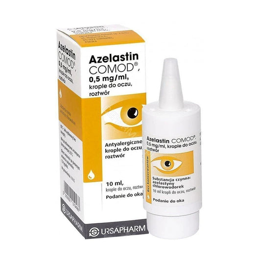 Azelastin Comod 0.5 mg/ml Eye Drops 10 ml