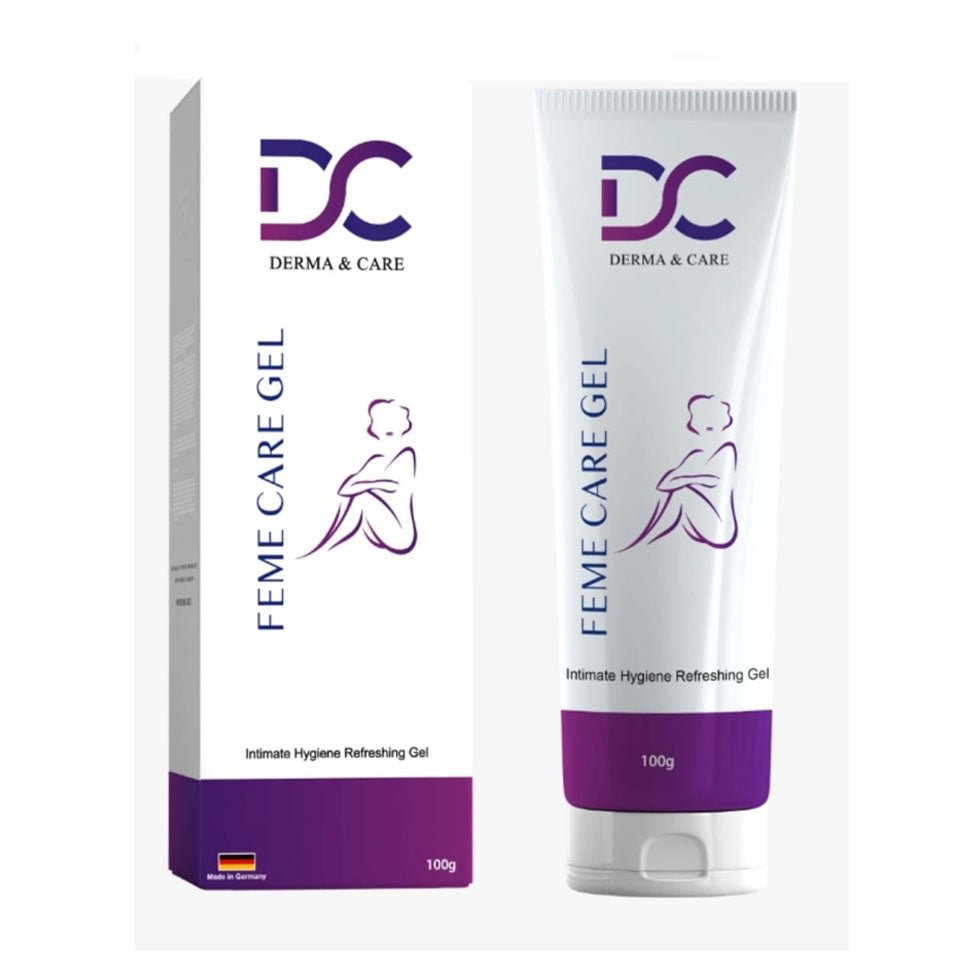 عرض فيمي كير جل المناطق الحميمية 100 جم من ديرما اند كير 2 حبة | صيدلية.كوم.