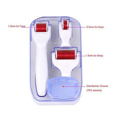 مجموعة ديرما رولر للعناية بالبشرة