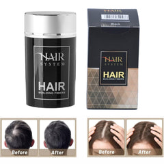 Hair System Hair Building Powder Black 22 g