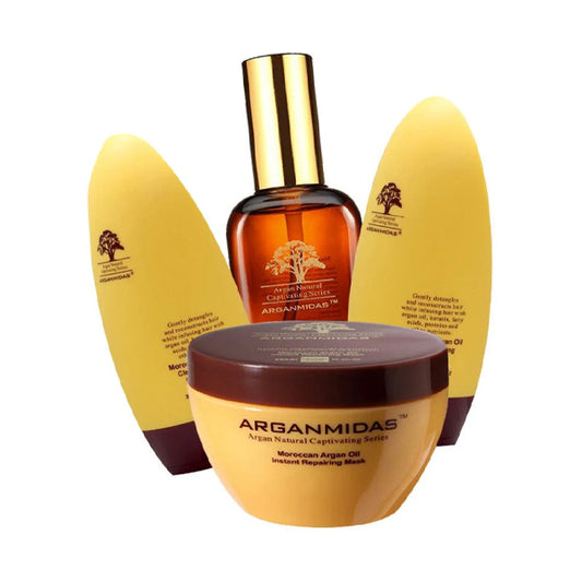 باقة السفر من ارغانميداس للعناية بالشعر 4 منتجات |  صيدلية.كوم.