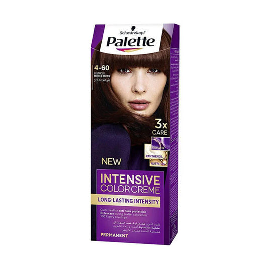 Palette Hair Color Intensive Color Creme 4.6 Lustrous Medium Brown