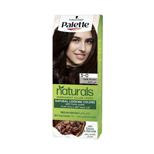 Palette Naturals Hair Dye 3.0 Dark Brown