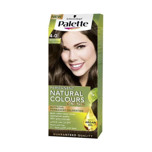 Palette Naturals Hair Dye 4.0 Medium Brown