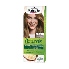 Palette Naturals Hair Dye 7.65 Medium Golden Brown